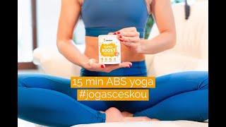 15 min ABS YOGA pro posílení core a zlepšení trávení  Joga s Češkou