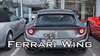 Ferrari FF Carbon Fiber Duck Spoiler - Aero Kit Wing Made in Germany