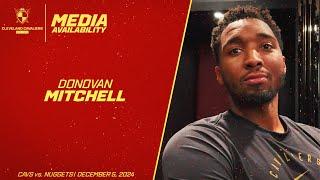 Cleveland Cavaliers Superstar Donovan Mitchell Meets With Media After Huge Win Over The Nuggets