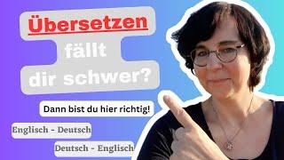 Übersetzen lernen - Deutsch - Englisch, Englisch - Deutsch #translate #nachhilfe #englisch