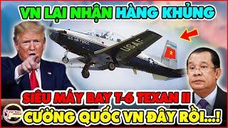 Cả Nước Mỹ Sững Sờ! Ông Trump Vừa Đắc Cử Mỹ Đã Tuyên Bố Bàn Giao Loạt MÁY BAY T-6 TEXAN ll Cho VN