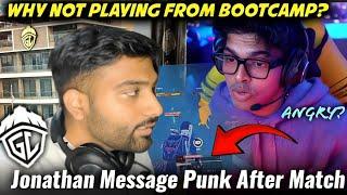 Jonathan & Simp Msg Punk After Vikendi Match • Punk Angry ?   | Punk Best Reply On Zero Trophy 