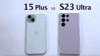 iPhone 15 Plus vs S23 Ultra - Speed Performance Test