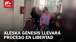 Termina audiencia de la influencer Aleska Génesis; llevará proceso en libertad - Las Noticias