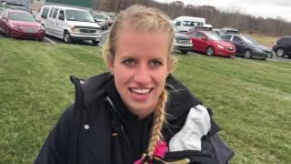 Missouri's Karissa Schweizer talks after winning 2016 NCAA xc title in a big upset