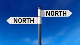 Geographic (True) North vs Magnetic North