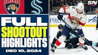 Florida Panthers at Seattle Kraken | FULL Shootout Highlights - December 10, 2024