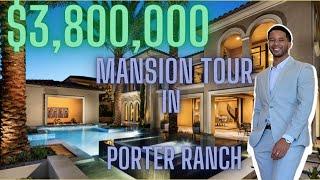 Inside a $3.8M MANSION | Porter Ranch Home Tour