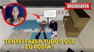 A VEZ QUE QUASE PERDI UM PACIENTE EM BROOKHAVEN #roblox