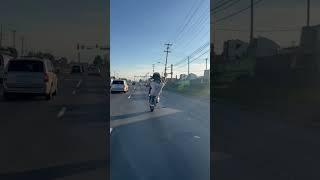 Insane Harley Stunts in Traffic