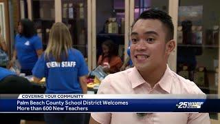 Palm Beach County School District welcomes more than 600 new teachers