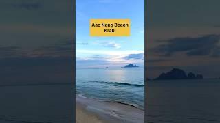 Aao Nang Beach Krabi ️ #krabi #krabinightlife #aaonangbeach