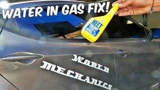 WATER IN GAS HOW TO  FIX CHEAP