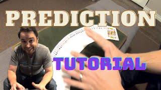 Card Trick Prediction That Will Blow Your Friends Minds!!  TUTORIAL