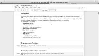 Lesson 04_01 Introduction to Julia functions