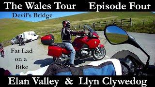 Motorcycle Tour of Wales Episode 4  Elan Valley & Llyn Clywedog  & Devils Bridge   Fat Lad on a Bike