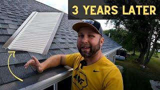 COSTCO Easy On gutter guard review after 3 years- Keep your gutters clean for years!