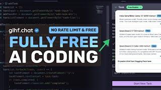 Cline & Aider + Free GLHF API : AI Coding with ANY LLM for FULLY FREE!