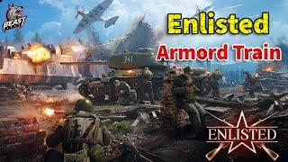 Enlisted Armored train mode gameplay  battle of Berlin