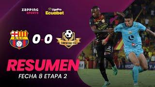 Barcelona SC 0 - 0 Libertad FC / Resumen Fecha 8 / 2da Etapa / LigaPro Ecuabet