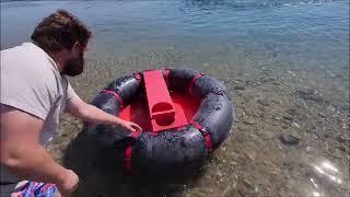 Home Built DIY Mini Navy Seal RIB Bumper Boat