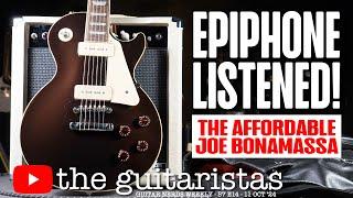 Epiphone Joe Bonamassa '55 Les Paul  Another Affordable Signature Drops!! 