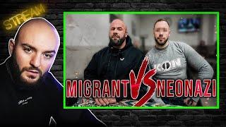 Edmon reagiert auf: MIGRANT trifft auf NEO-NAZI | Stream Highlights