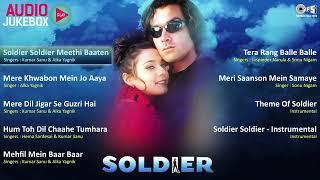 Soldier Movie | Audio Jukebox | Bobby Deol | Preity Zinta | Anu Malik | Sameer | 90s Bollywood Hits