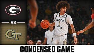 Georgia vs. Georgia Tech Condensed Game | 2024-25 ACC Men’s Basketball