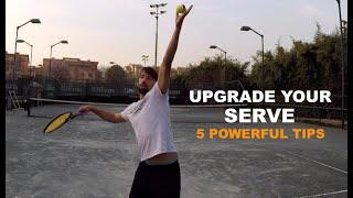 How To Improve Your Serve - 5 Important Tips (TENFITMEN - Episode 103)