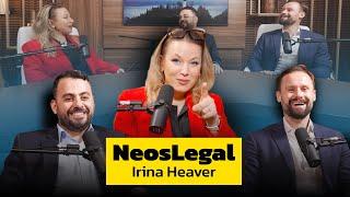 NeosLegal Irina Heaver, Managing Partner, Podcast with Anton Golub & Demetrios Zamboglou – 07