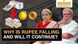 How The Rupee Fall Is Impacting Indian Markets, Middle Class & Economy | Mint Explains