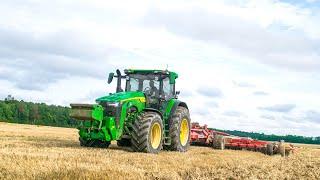 John Deere 8R310 & Pottinger Terradisc 10001T | Un ensemble de 10m de large au déchaumage!!!