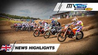 News Highlights EMX125 Presented by FMF Racing Race 1 | 2025 MXGP of Great Britain