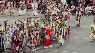 Grand Entry Special (CHAMPIONS): Women's Contemp Jingle vs Men's GrasslSNL Black Hills Powwow 2024