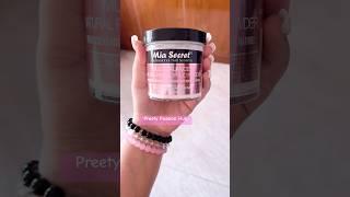 #MiaSecret #Acrylic#Powder #Professional #Nail #System #NailExtensions️ #Review #Manicure #Short