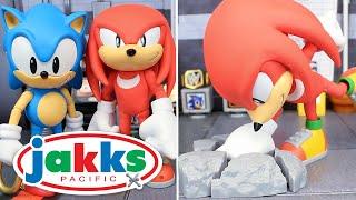 Jakks Pacific Classic Knuckles Collectors Edition Figure Review!