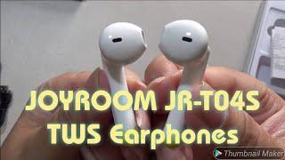 JOYROOM JR-T04S TWS Wireless Earphones Review