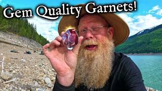 In Search of a Gemstone - Gem Quality Garnets!