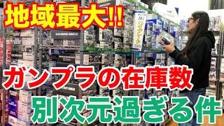 地域最大級！【ガンプラ】の在庫が別次元に置いてあるリサイクルショップ【王の洞窟岐南本店】で欲しかったガンプラを買う‼︎