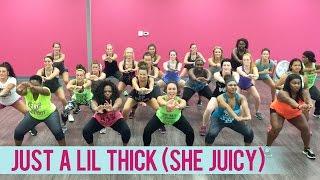 Trinidad James - Just A Lil' Thick (She Juicy) ft. Mystikal, Lil Dicky | Dance Fitness with Jessica