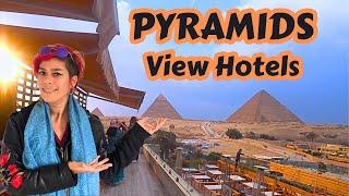 Hotels by Giza Pyramids | Budget Accommodation | Egypt Vlog #129 | احسن فنادق الجيزه ب فيو للاهرامات