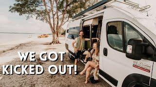 WE CAN'T STAY HERE | island van life | Sanibel Island Florida