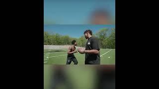 PATRICK MAHOMES THROWING DIMES TO ISHOWSPEED