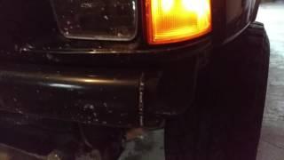 Bumper mount LED turn signals - 1990 Amigo