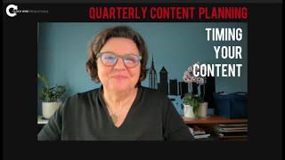 Q Content Planning Workshop | Tip #4: Time Your Content | March 2025
