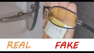 Vogue sunglasses real vs fake. How to spot fake Vogue eyewear