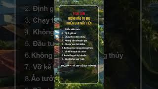 9 Sai lầm trong đầu tư bất động sản #batdongsan #dautusinhloi #BDSdongtien #vandang #dautu