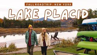 FALL IN THE ADIRONDACKS ️ Lake Placid, High Falls Gorge, and More!