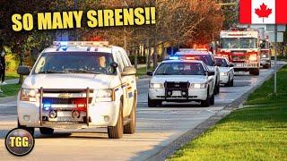 [UBC] University Emergency Vehicles With Lights & Siren!